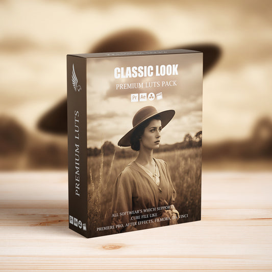 Classic Vintage Retro Old Look LUTs Pack