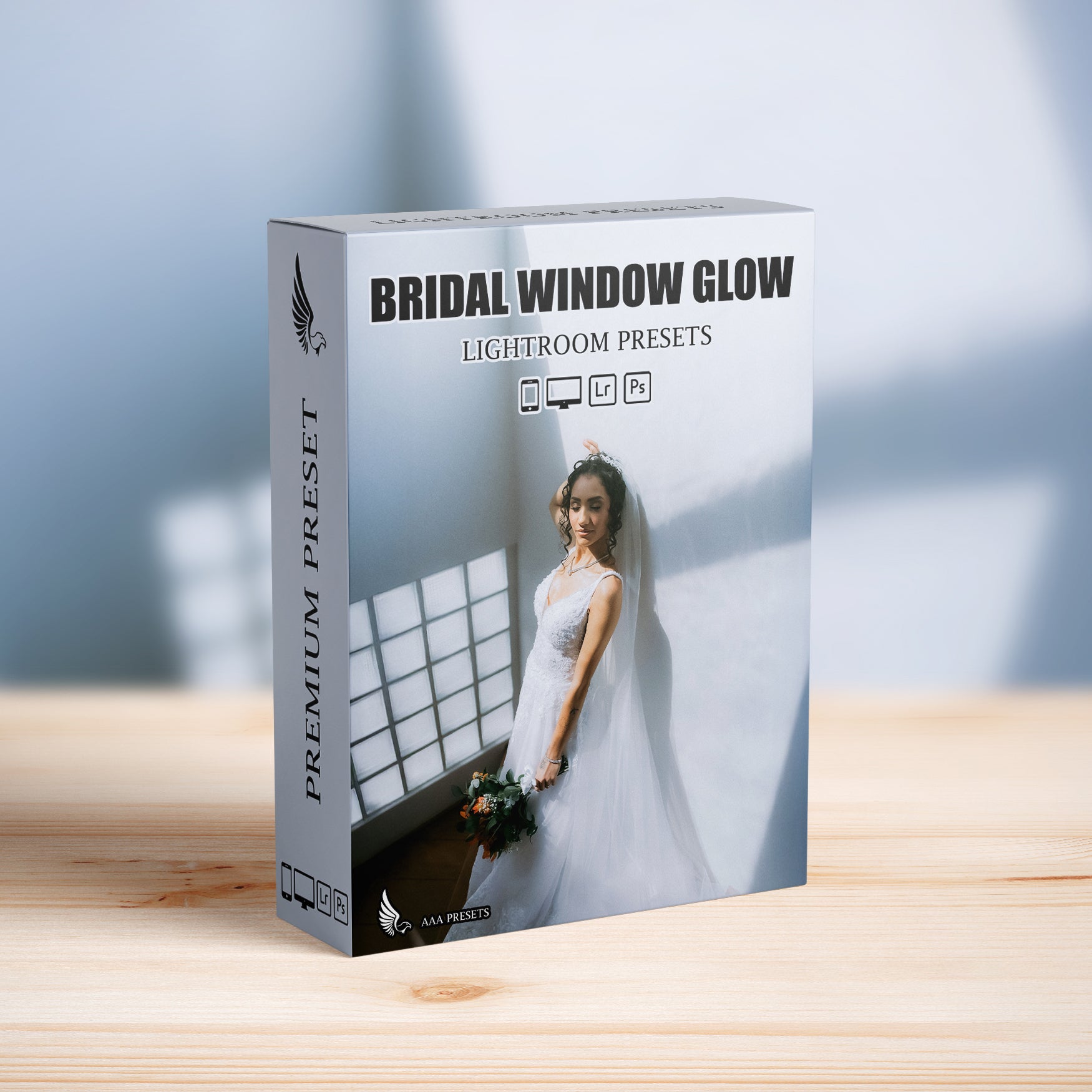 AI-Optimized Bridal Window Glow Lightroom Presets - Lightroom Presets - by AAA Presets