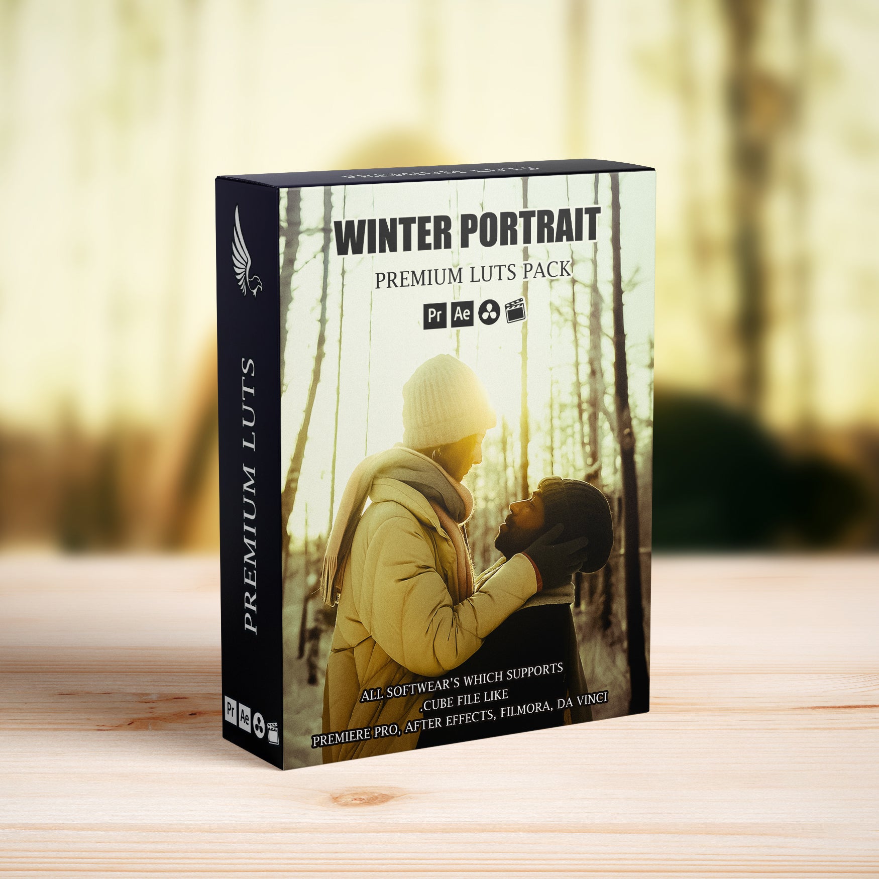 Winter Portrait Snow LUTs Pack