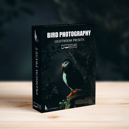 Bird Photography Wildlife Cinematic Lightroom Presets