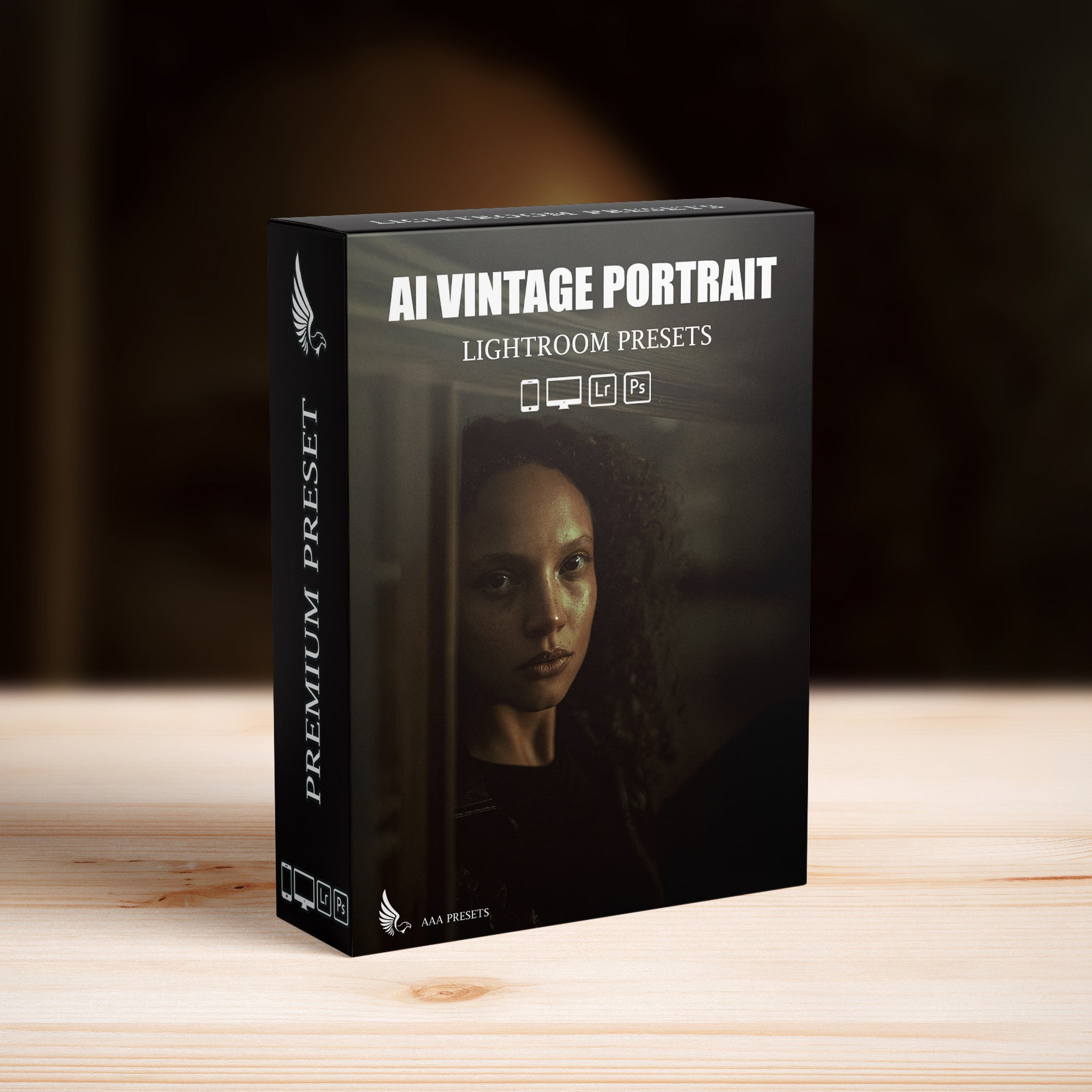 AI optimized Vintage Portrait Lightroom Presets