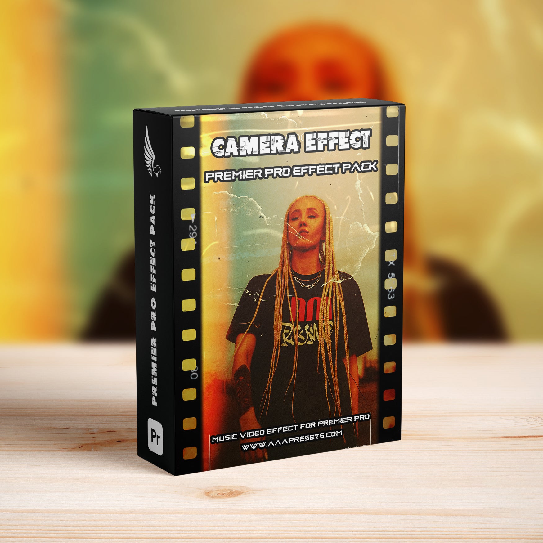 Vintage Camera Flash Movement Transitions for Premiere Pro