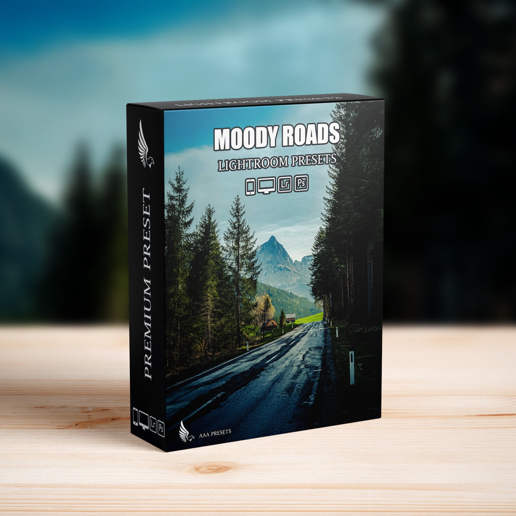 AI-Optimized Moody Cinematic Film Roads Lightroom Presets Pack - Lightroom Presets - by AAA Presets