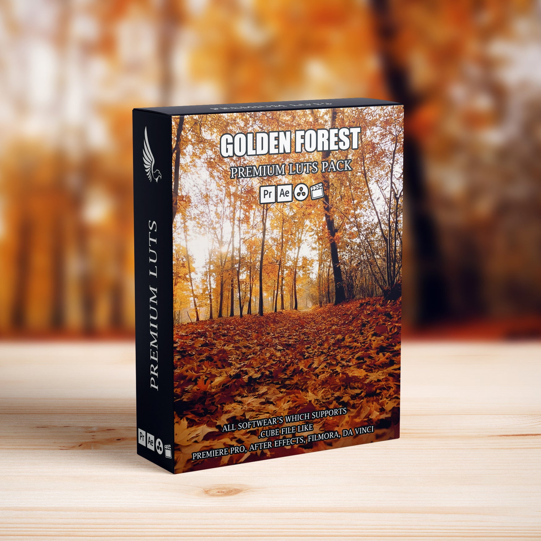 Cinematic Autumn Golden Forest LUTs Pack - Video LUTs - by AAA Presets
