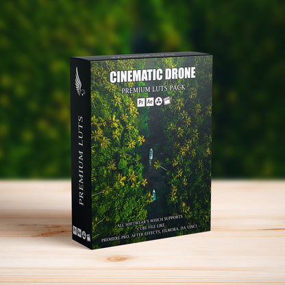 Cinematic Drone Film Video LUTs