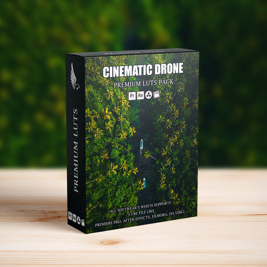 Cinematic Drone Film Video LUTs