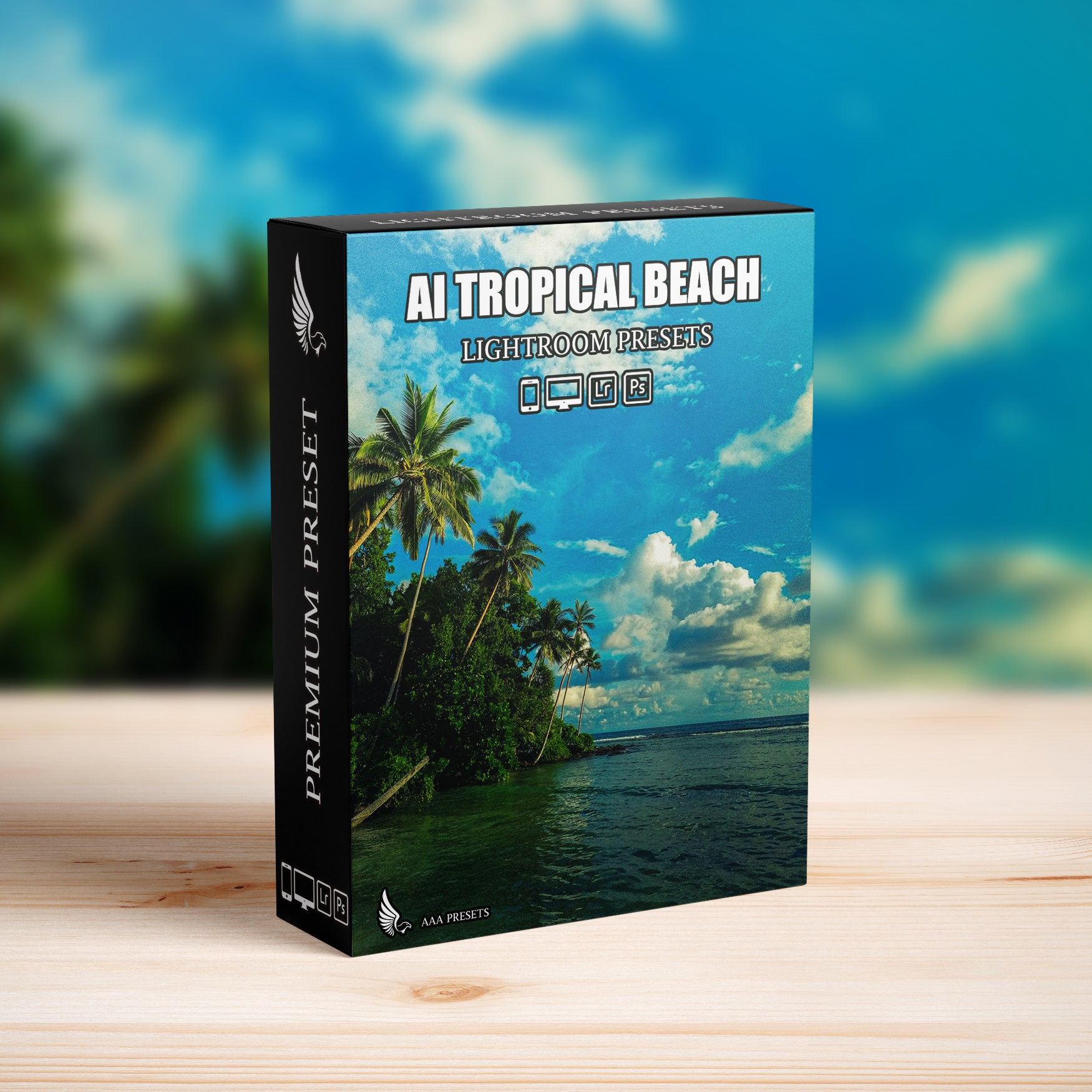 AI-Optimized Tropical Beach Lightroom Presets
