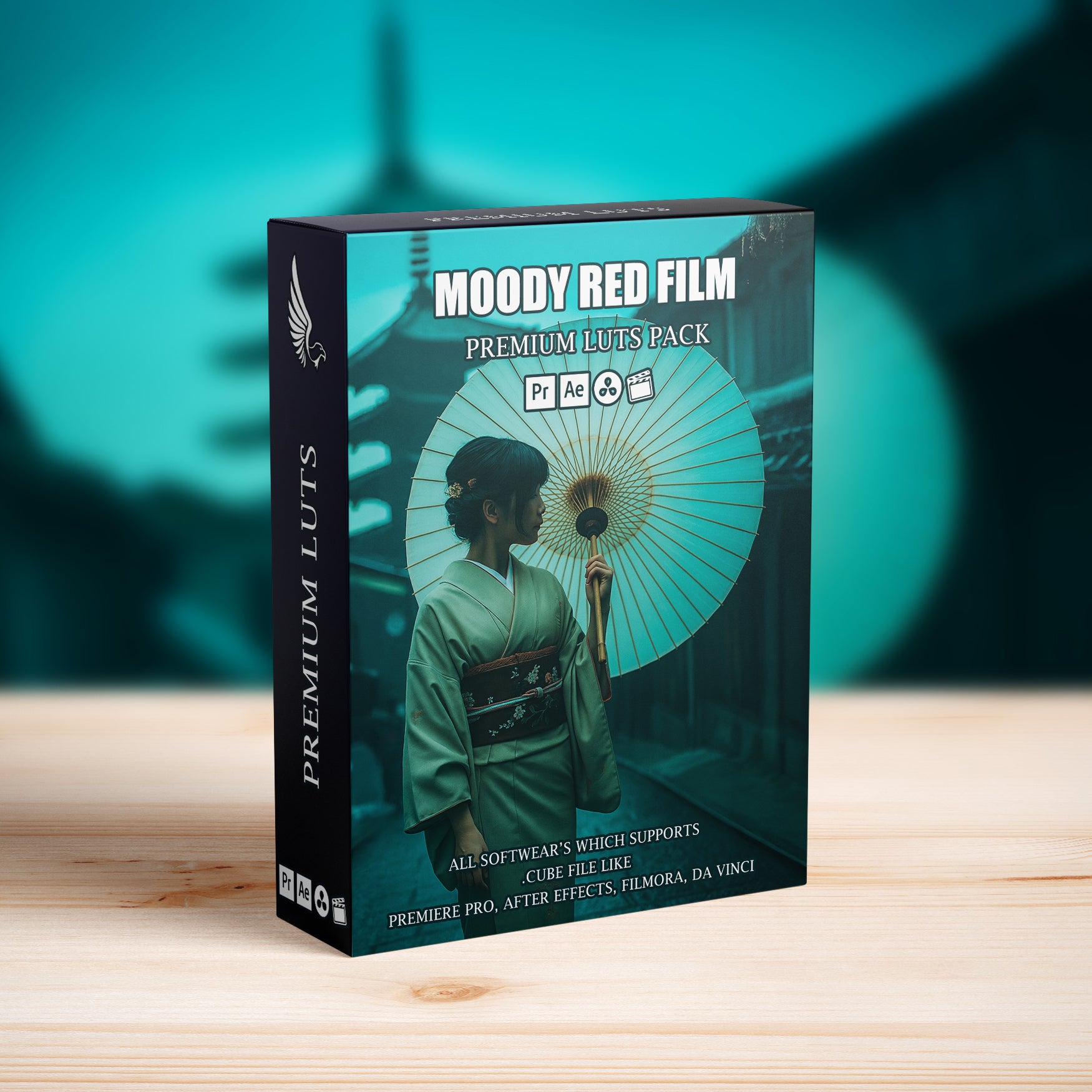 Moody Red Cinematic Film LUTs Pack