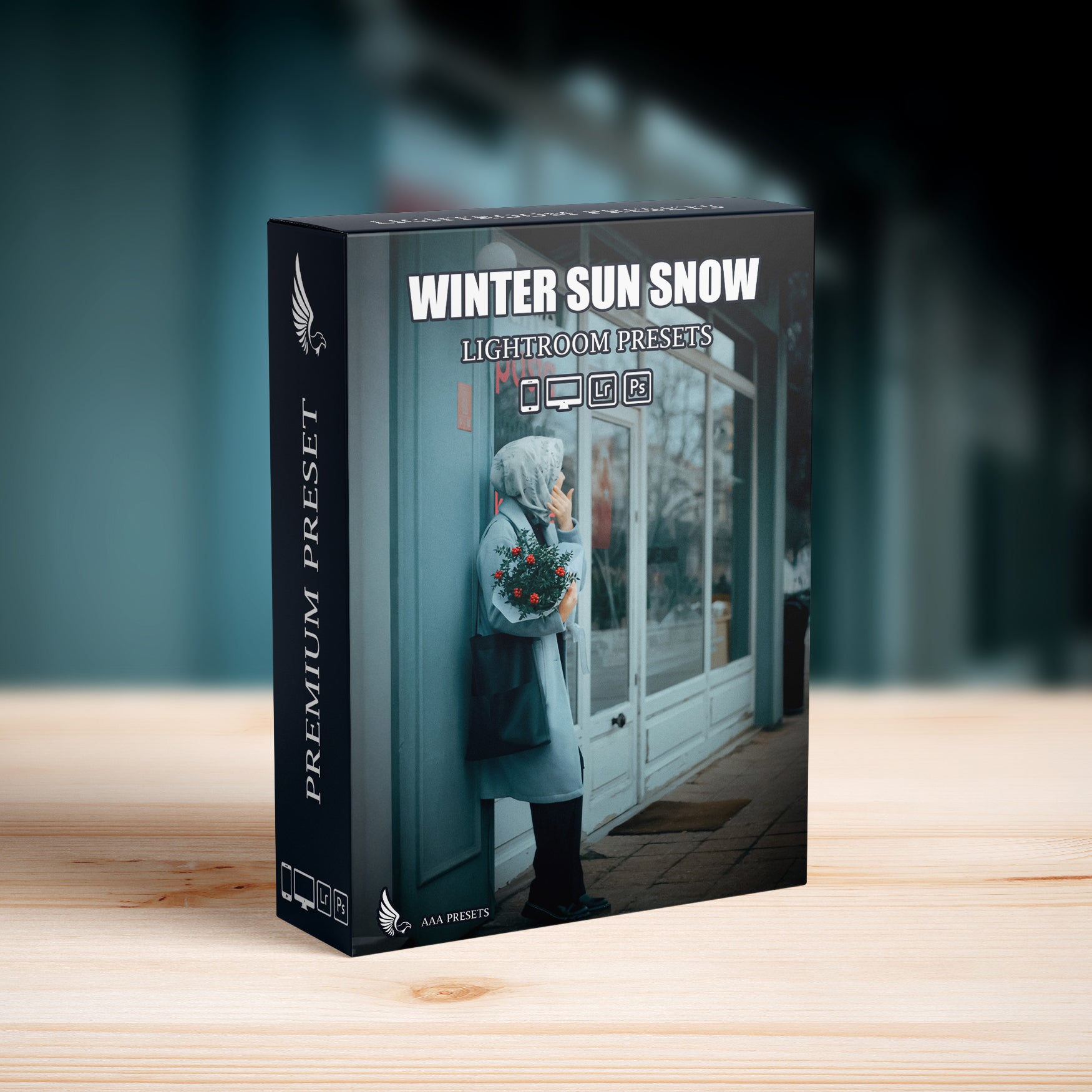 AI-Optimized Winter Sun Snow Portrait Lightroom Presets