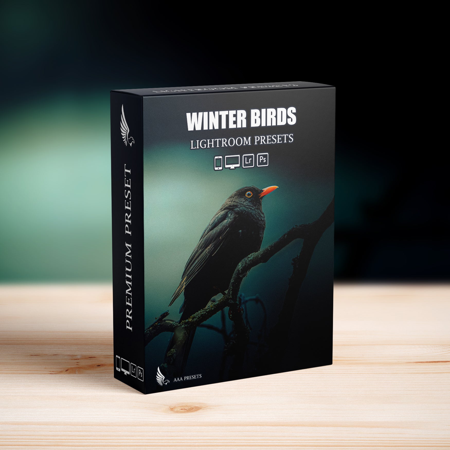 AI-Optimized Winter Snow Cinematic Bird Wildlife Lightroom Presets Pack - Lightroom Presets - by AAA Presets