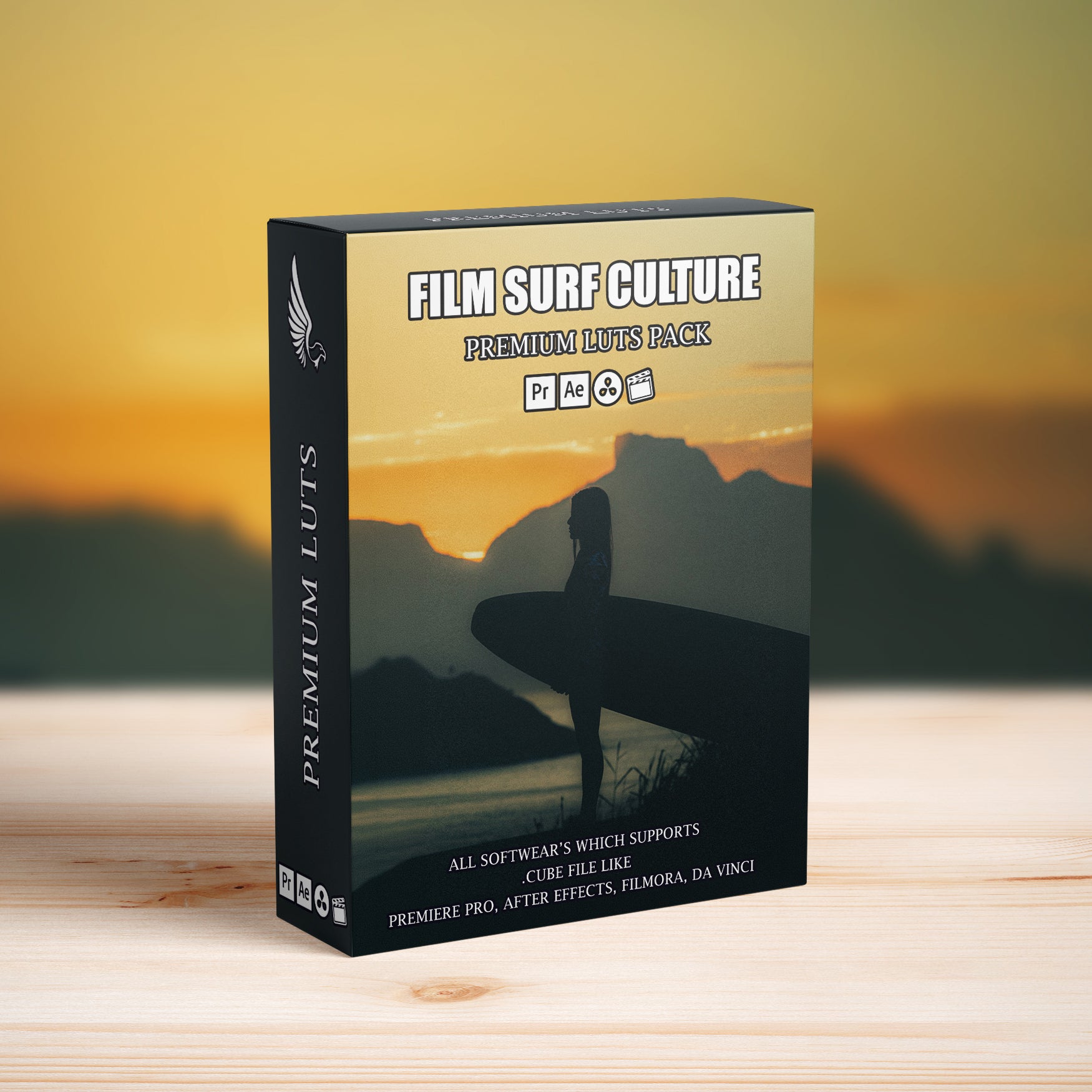 Cinematic Surf Culture Film LUTs Pack