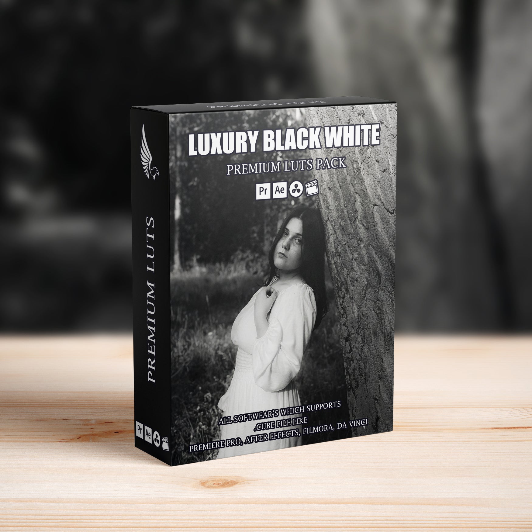 Luxury Black and White LUTs Pack