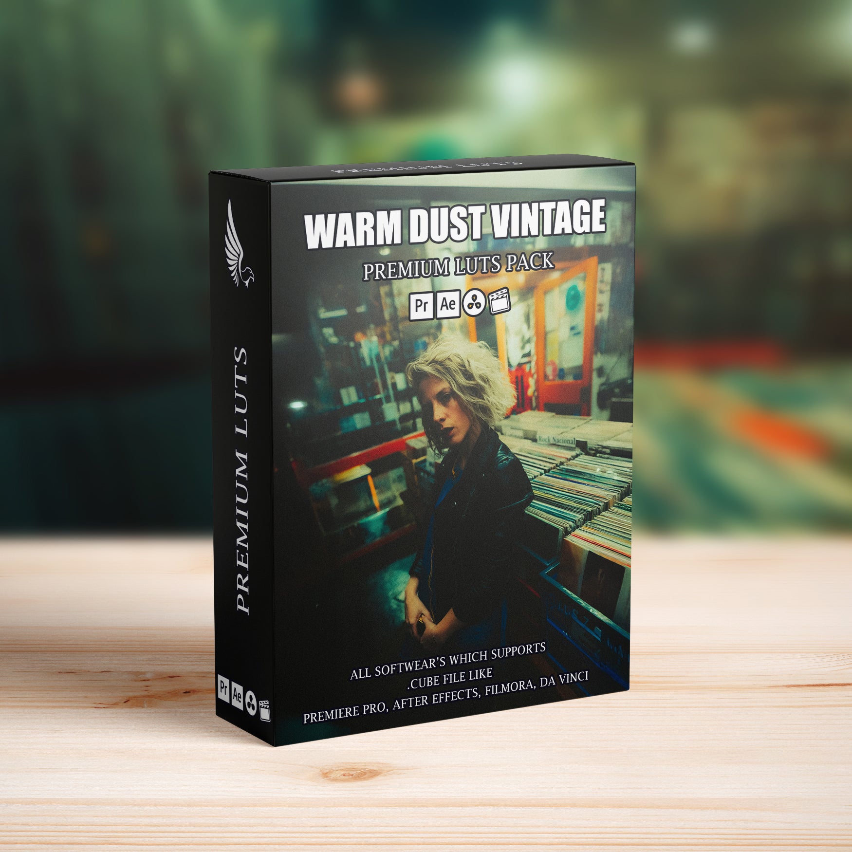 Cinematic Warm Dust Vintage LUTs Pack