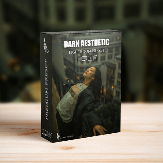 Dark Aesthetic Lightroom Presets Pack