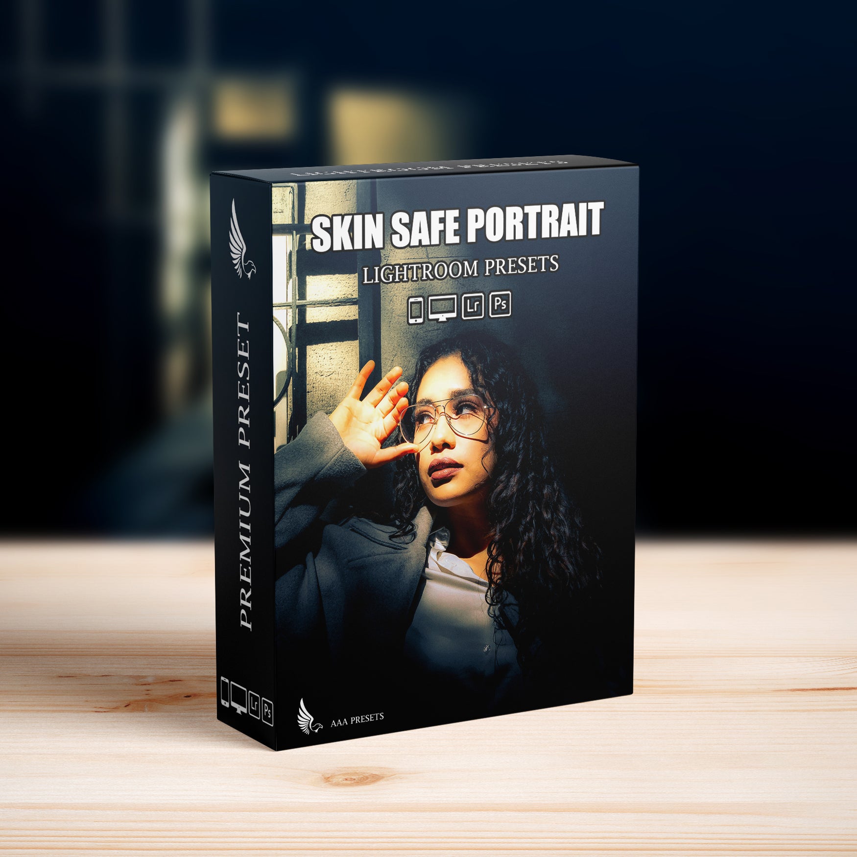 AI-Optimized Skin Tone Safe Pro Portrait Lightroom Presets