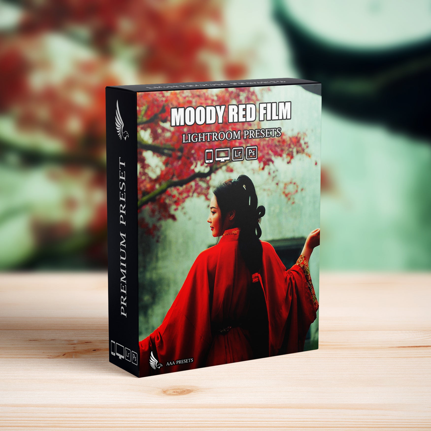 AI-Optimized Moody Red Cinematic Travel Lightroom Presets - Lightroom Presets - by AAA Presets