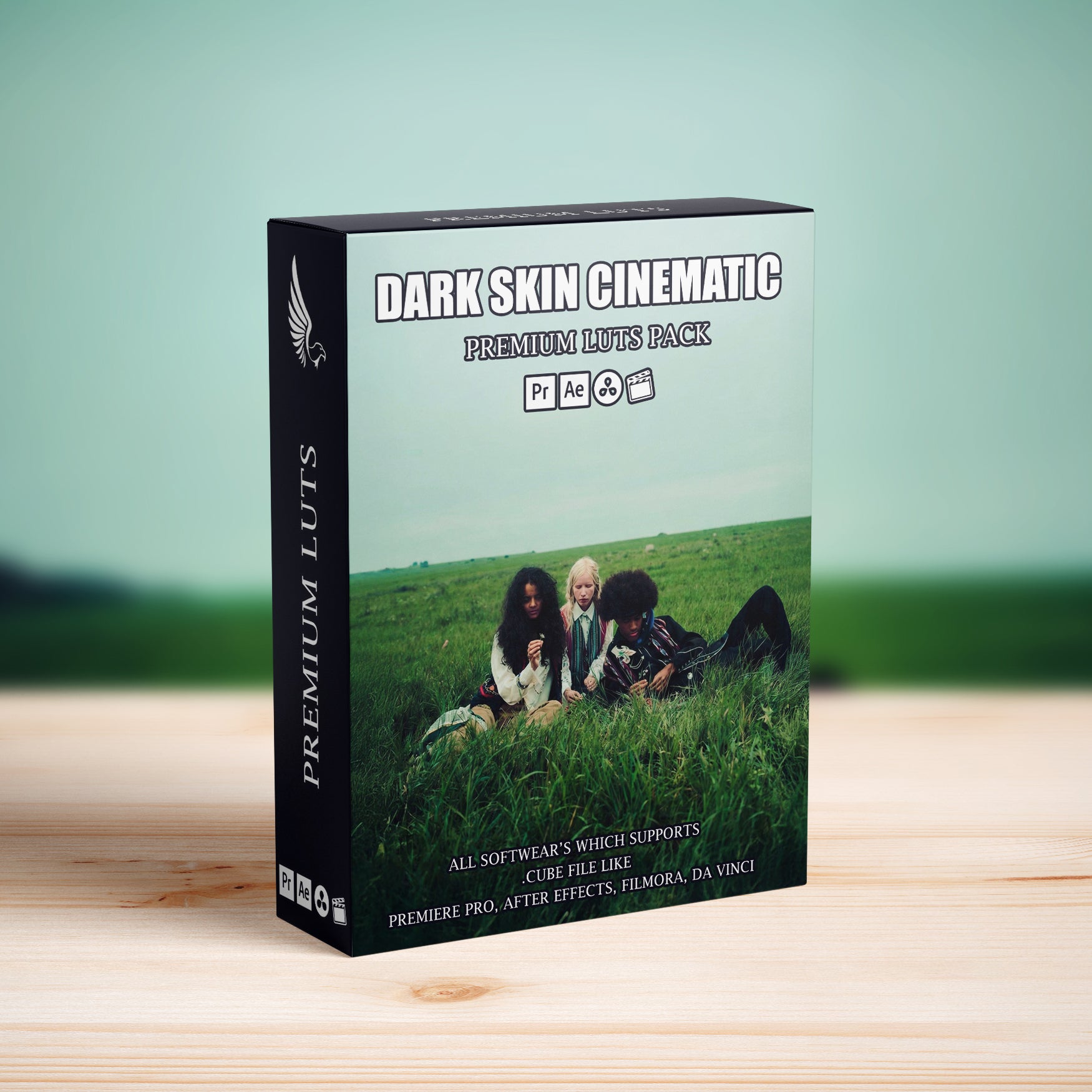 Dark Skin Cinematic LUTs Pack