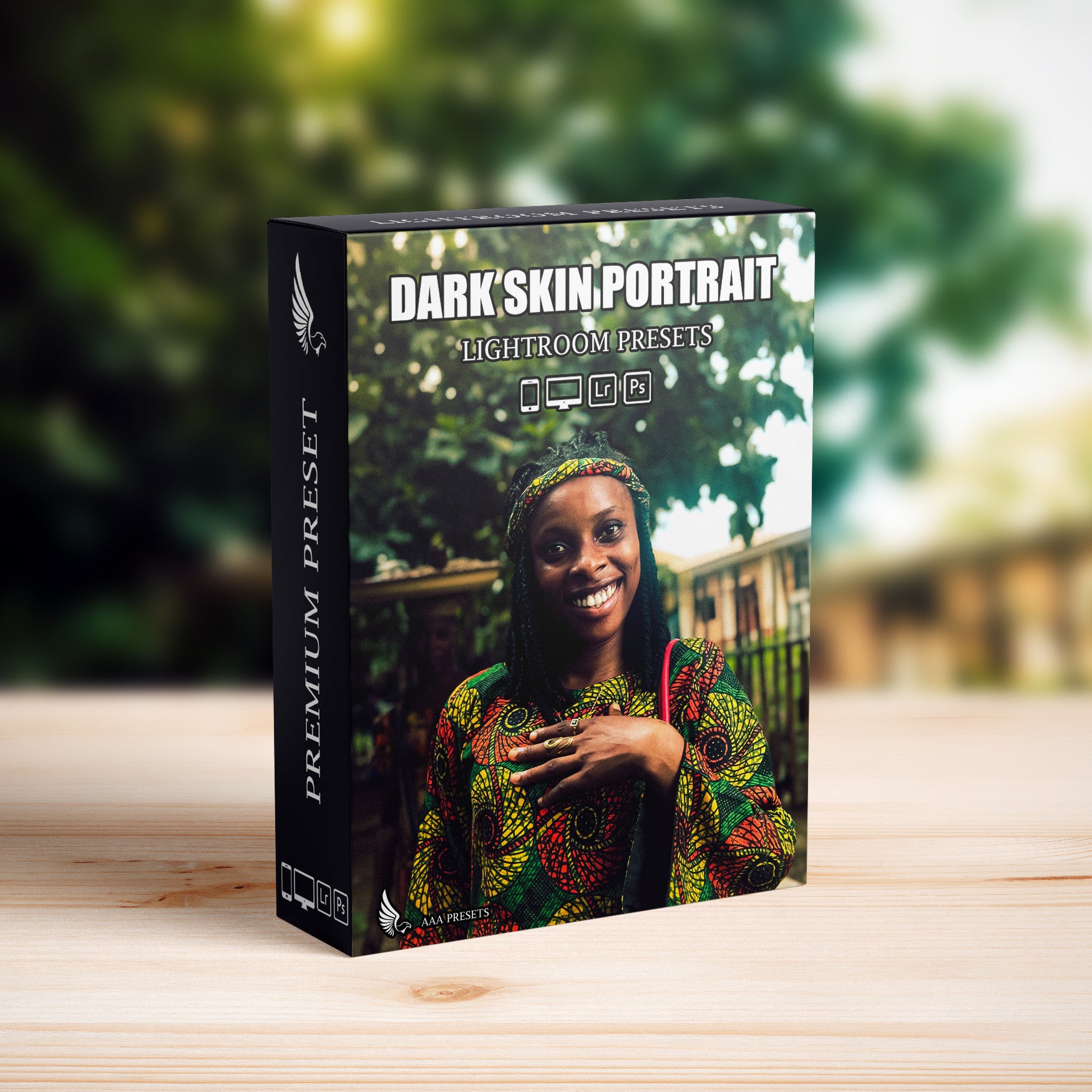 AI-Optimized Dark Skin Cinematic Lightroom Presets