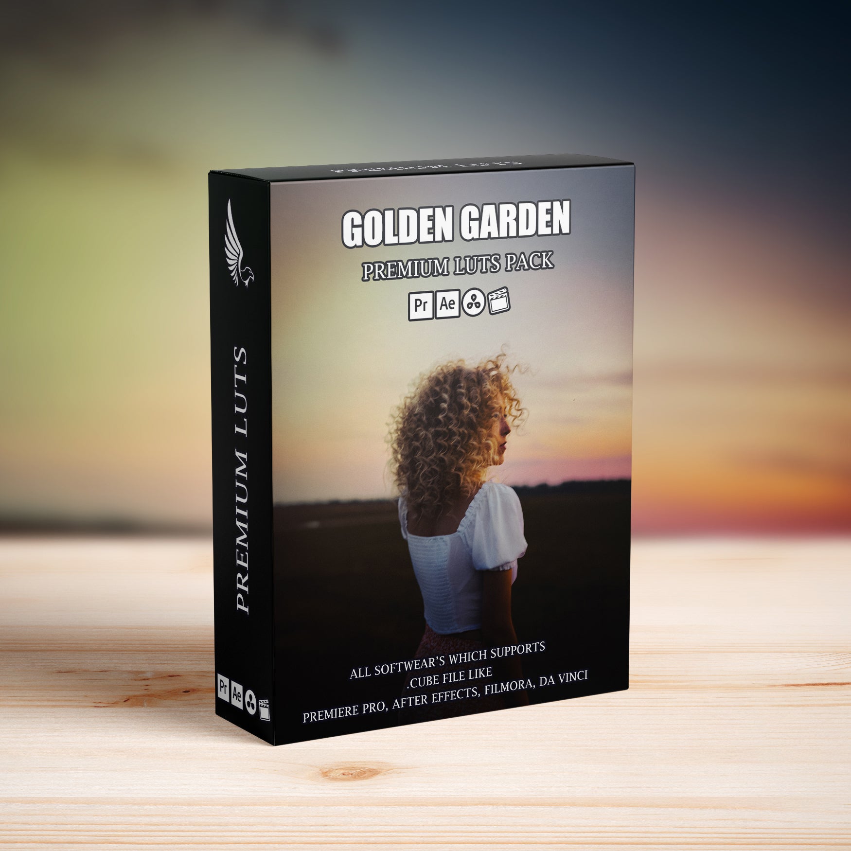 Cinematic Film Golden Garden LUTs Pack