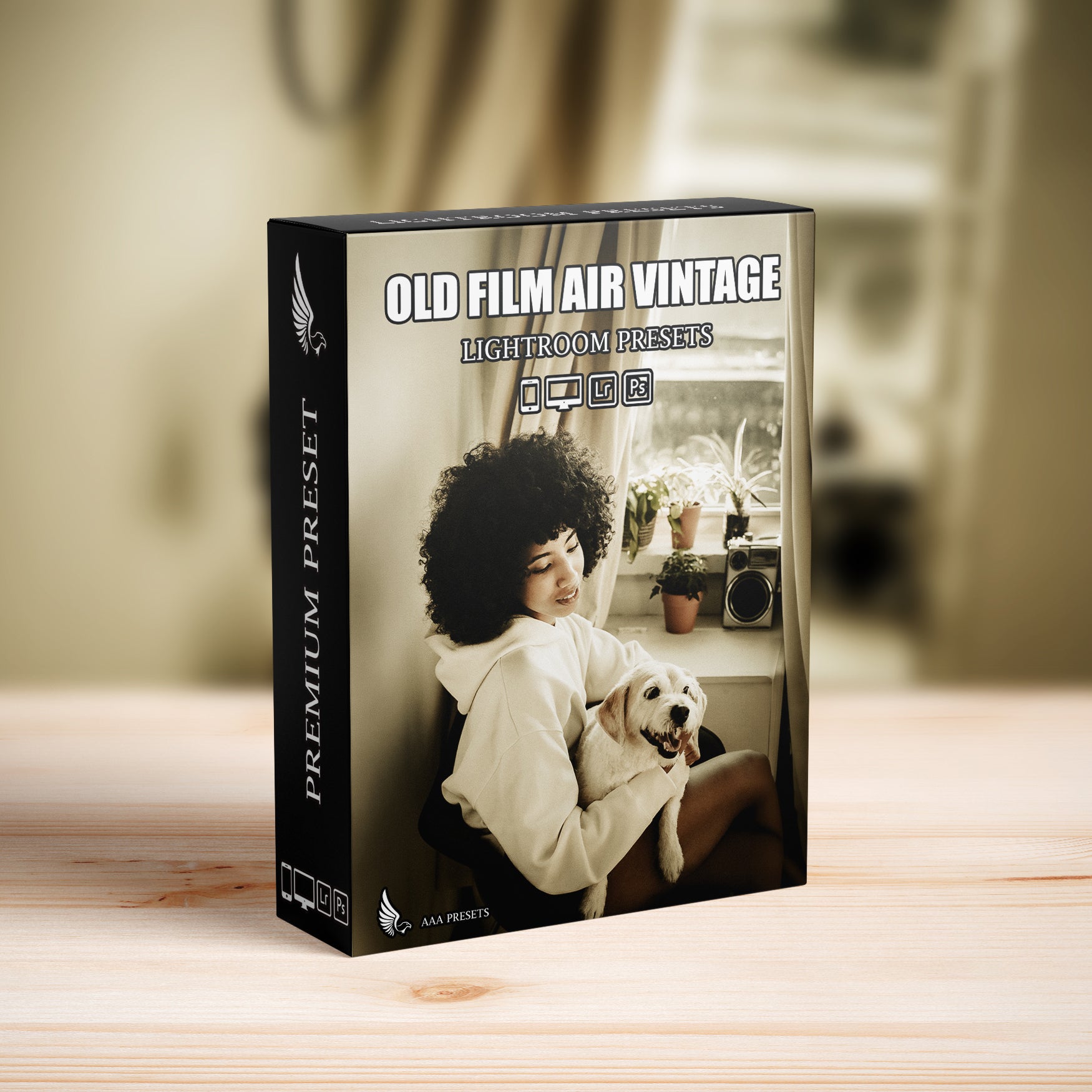 AI-Optimized Vintage Old Film Air Lightroom Presets