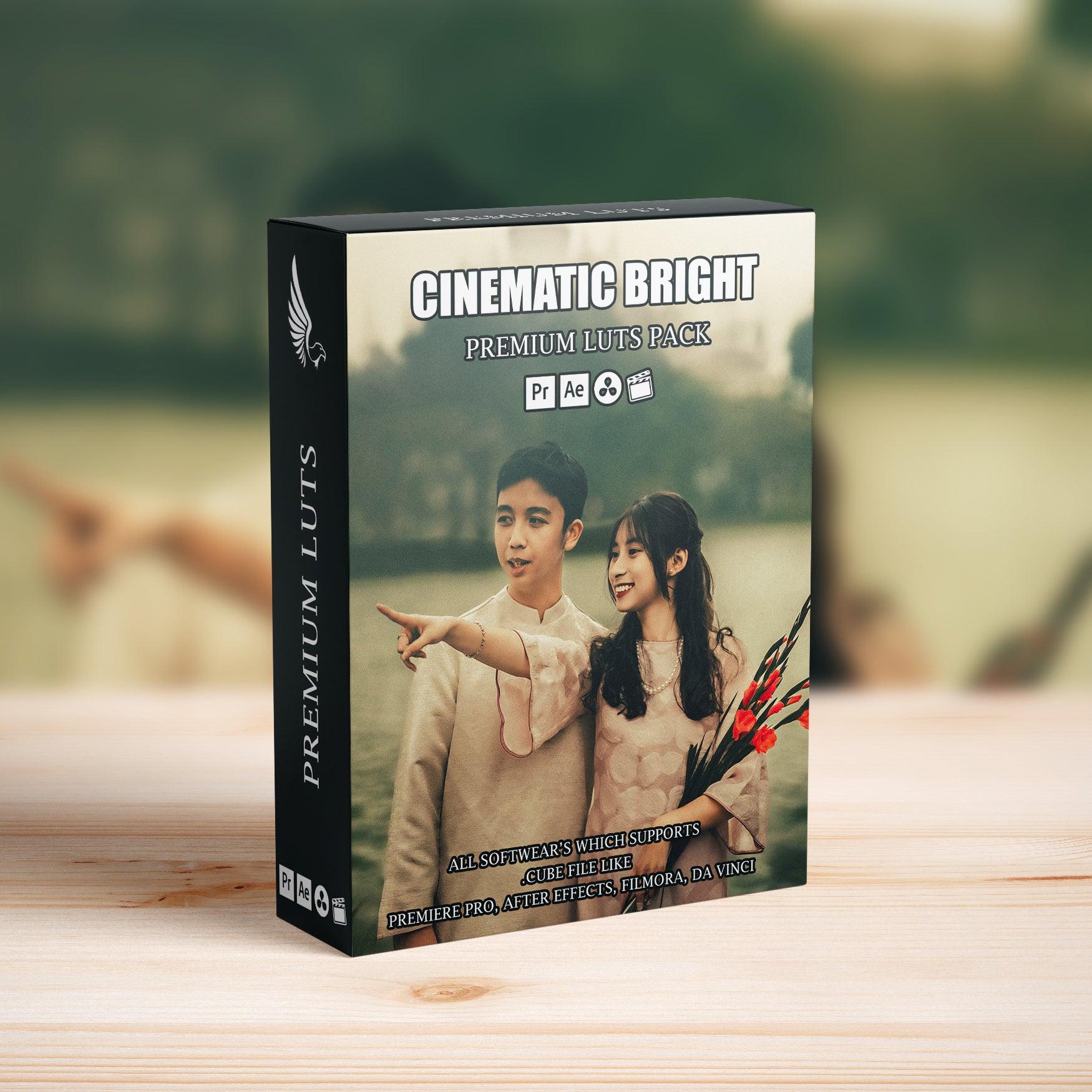 Cinematic Bright Video LUTs Pack