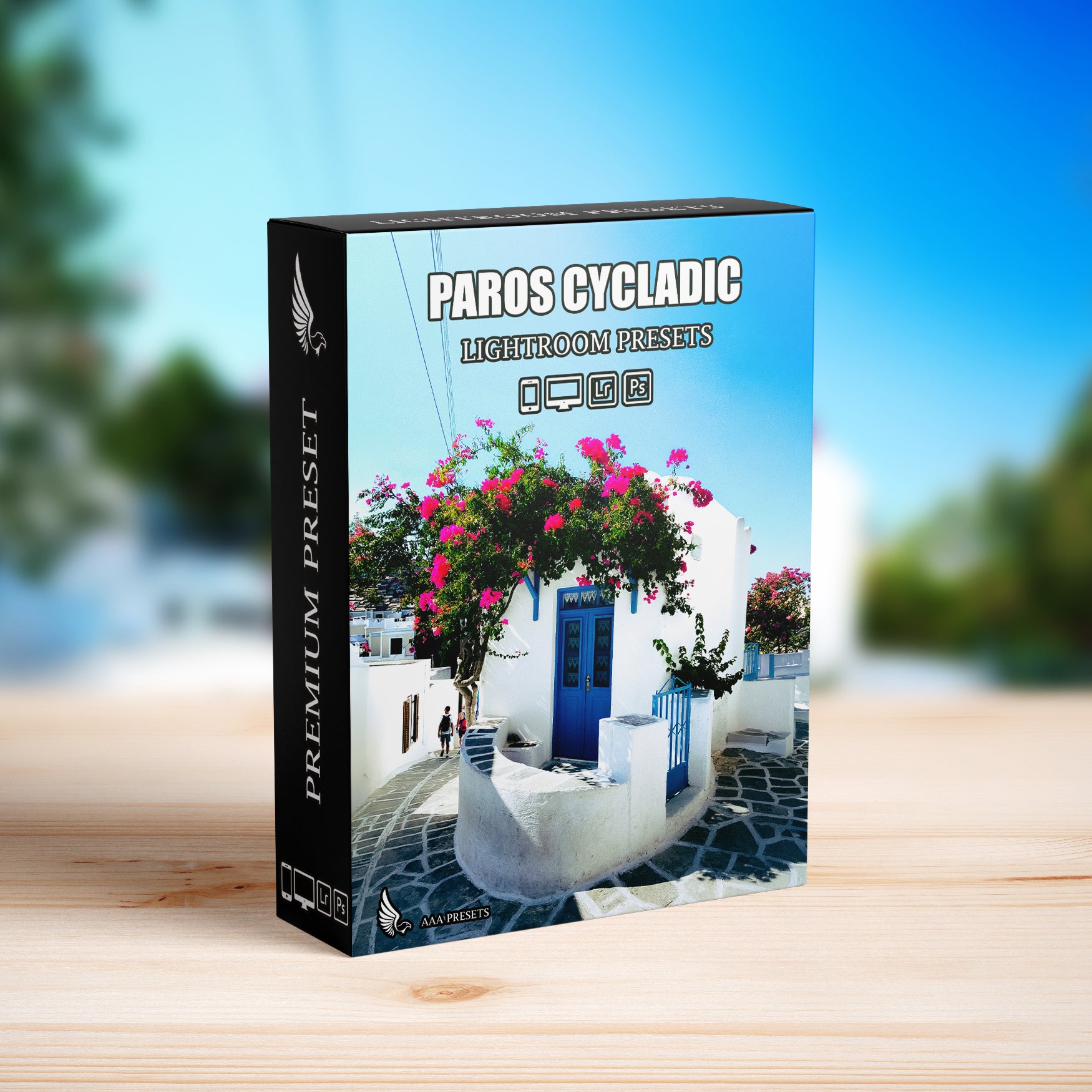 AI-Optimized Paros Cycladic Summer Lightroom Presets