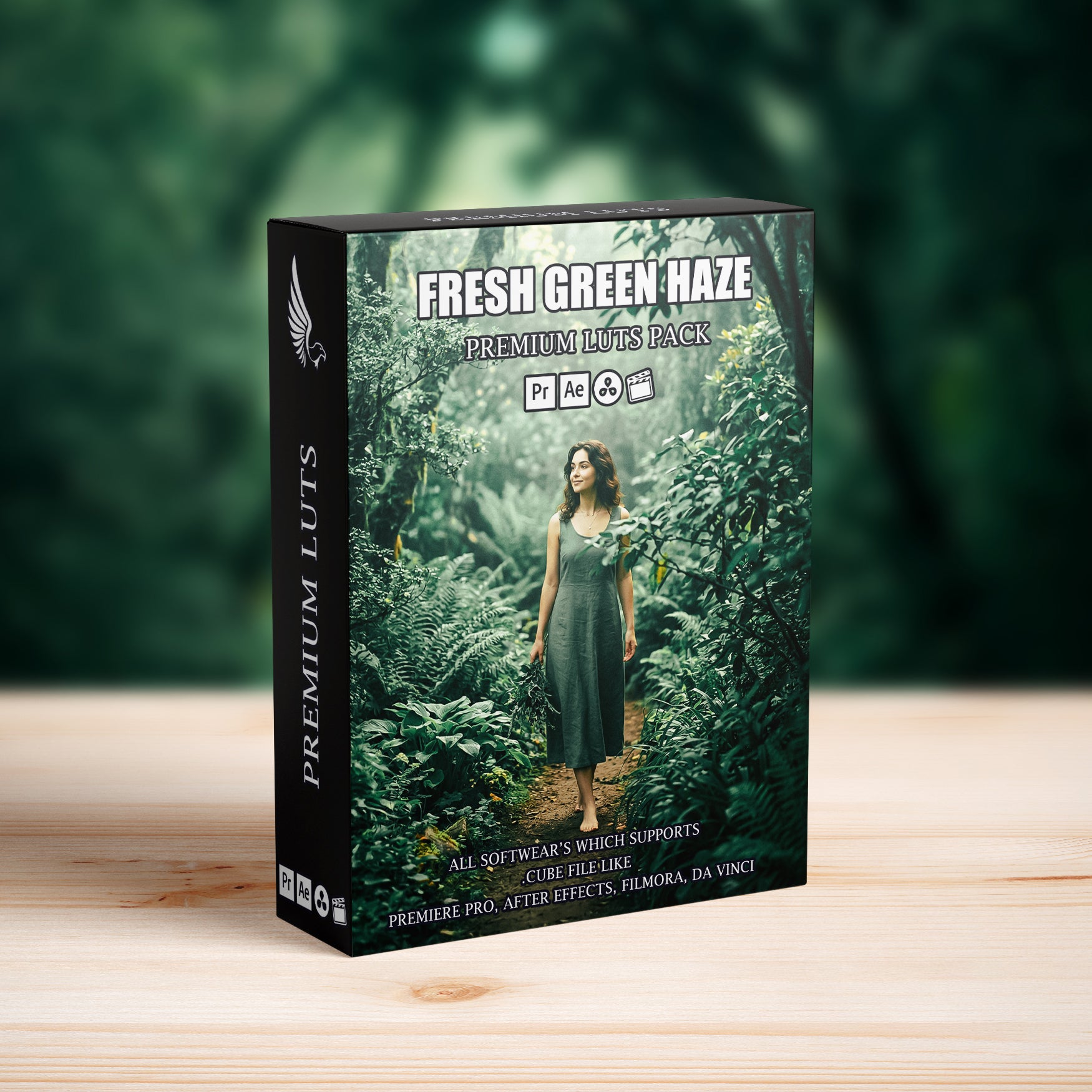 Fresh Green Haze LUTs Pack