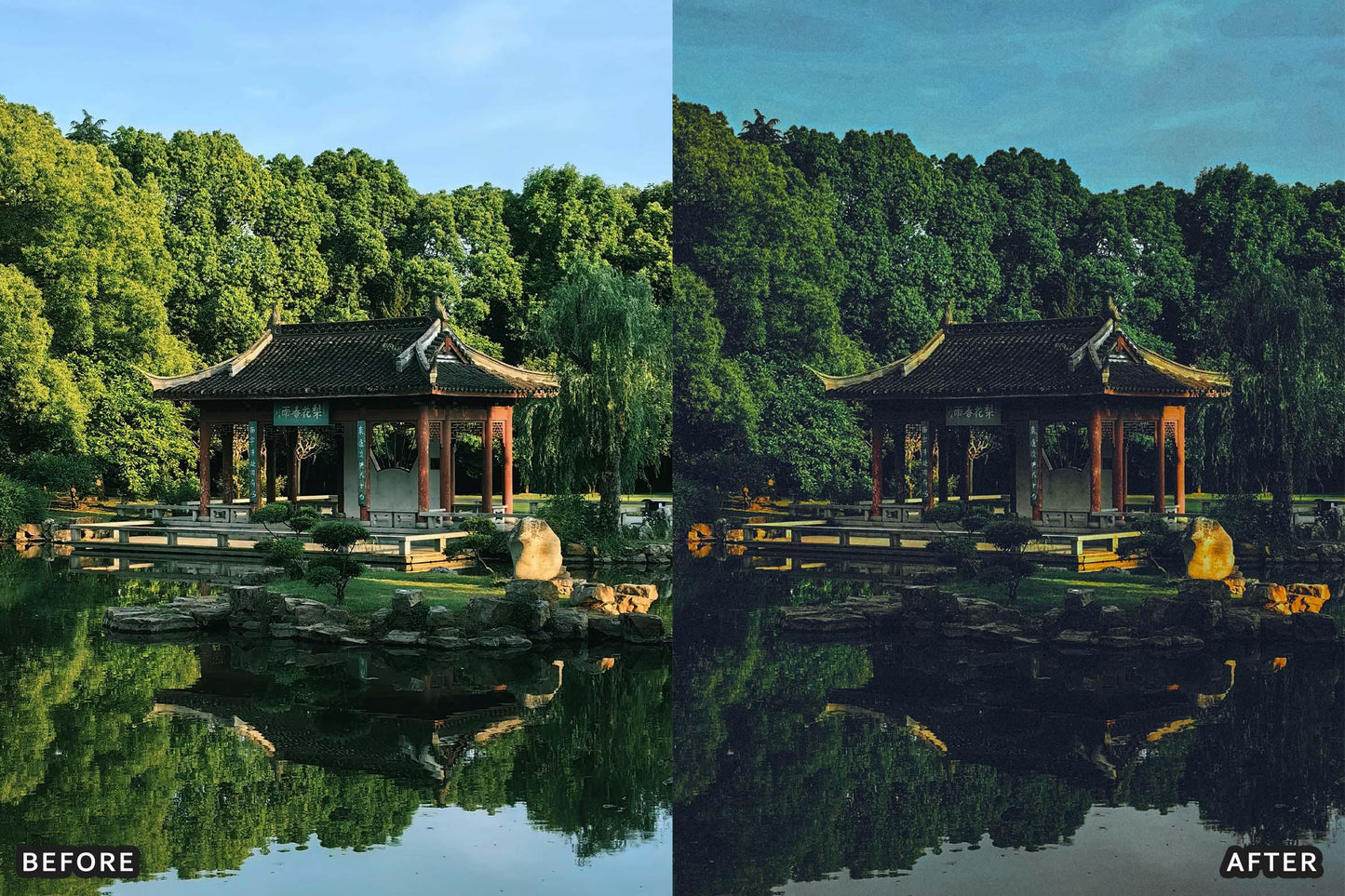 Deep Green Nature Lightroom Presets Pack