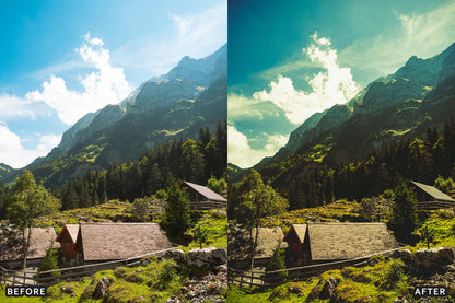 Landscape Cinematic Lightroom Presets Pack