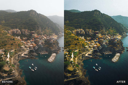 Cinematic Drone Aerial Lightroom Presets