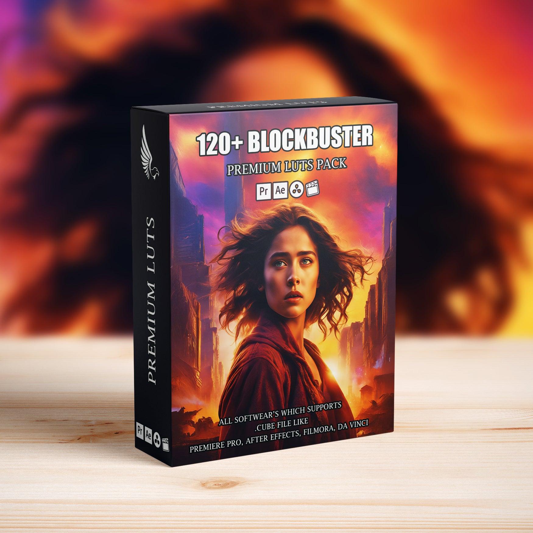 120+ Cinematic Blockbuster Movie Look LUTs Pack - Blockbuster LUTs, Cinematic LUTs Pack, Color Grading Video Presets, Luts For Premier Pro Final Cut Pro, Premium FILM LUTs, Premium LUTs - aaapresets.com