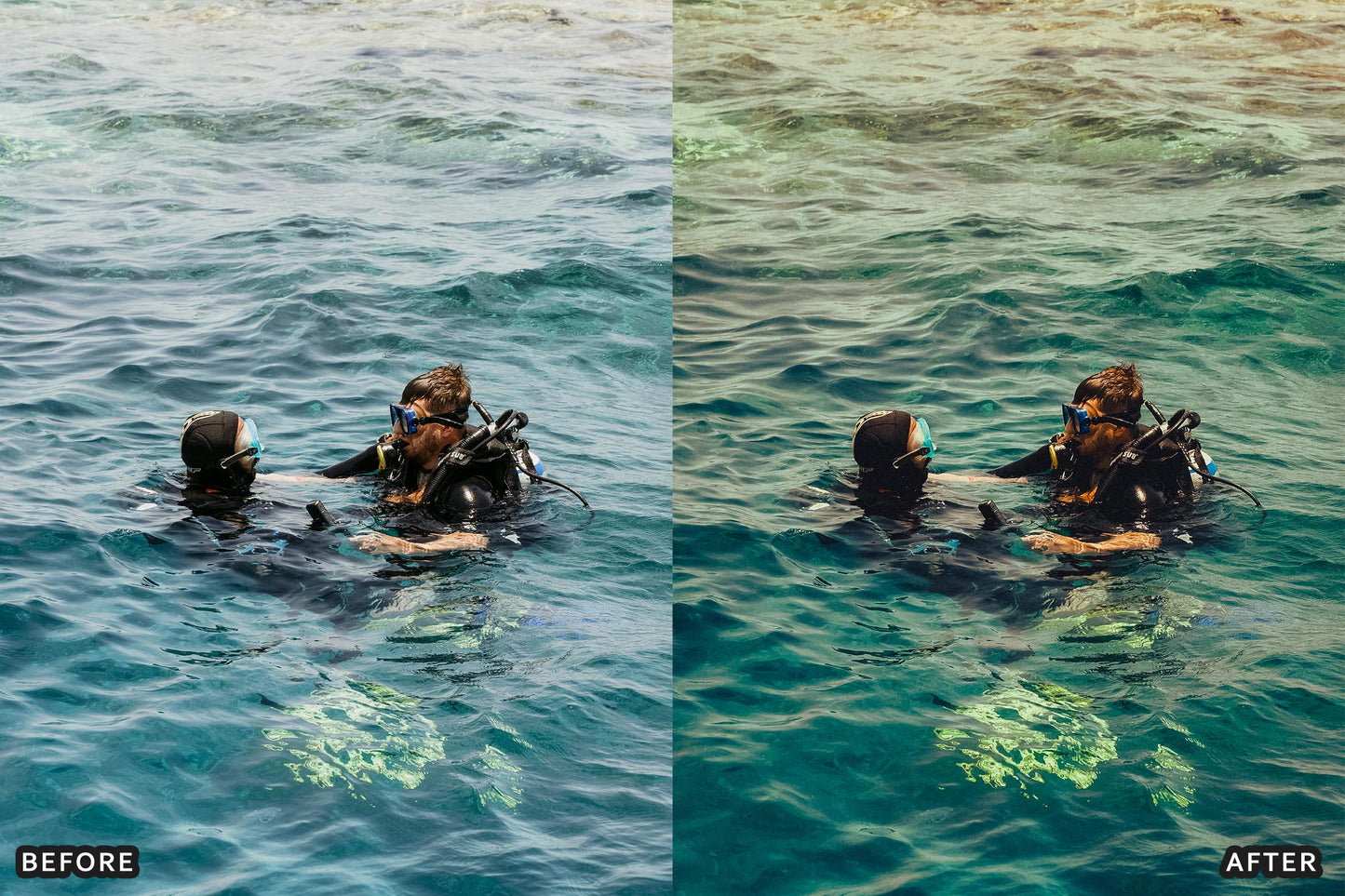 Scuba Diving Lightroom Presets Pack