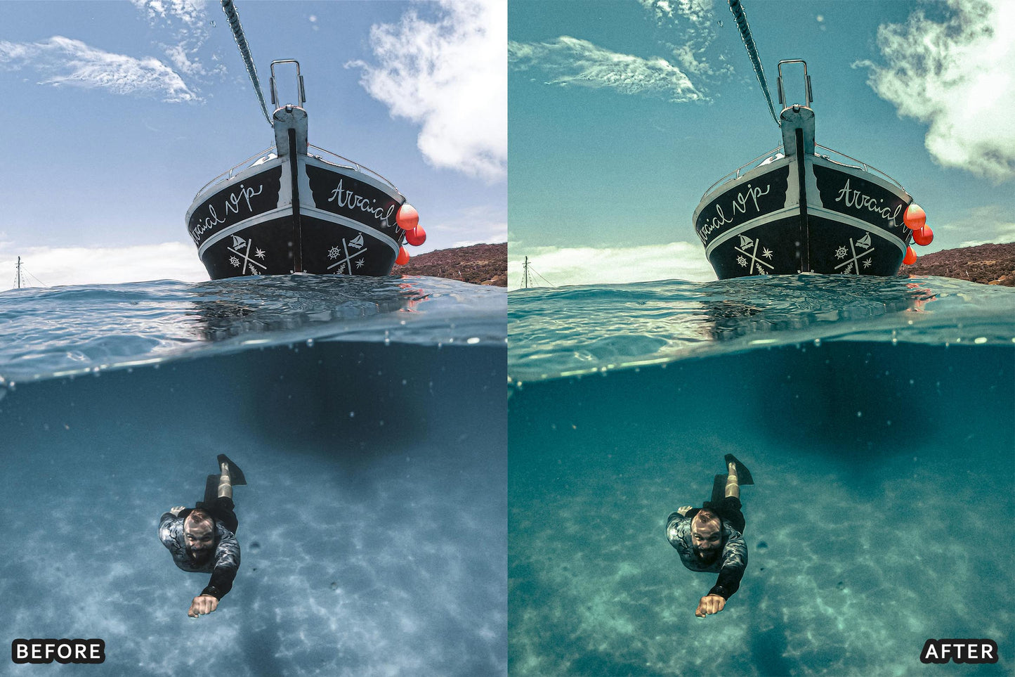 Scuba Diving Lightroom Presets Pack