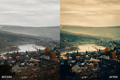 Cinematic Autumn Fall Lightroom Presets