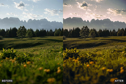 Landscape Cinematic Lightroom Presets Pack