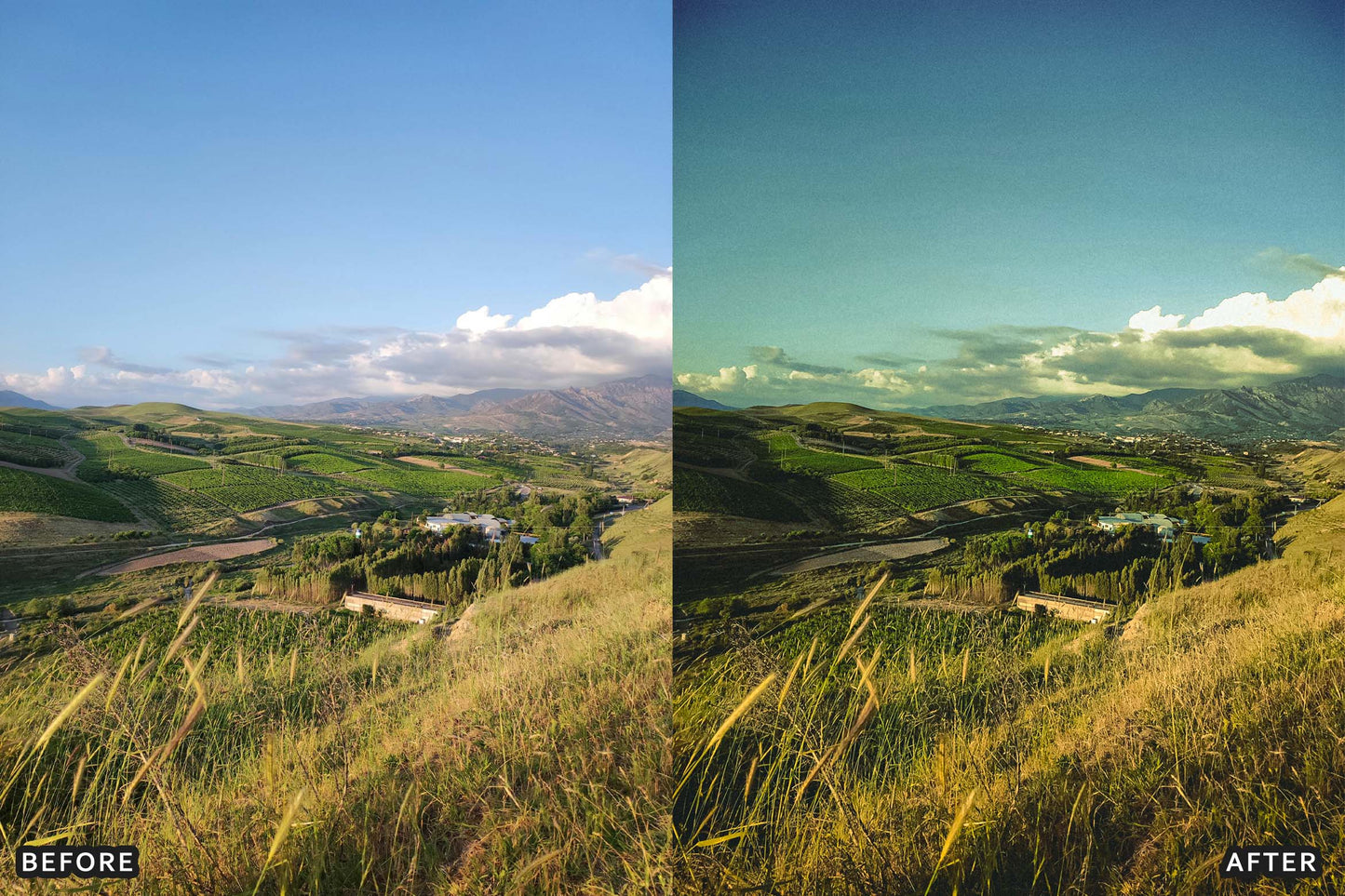 Landscape Cinematic Lightroom Presets Pack