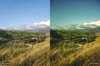 Landscape Cinematic Lightroom Presets Pack