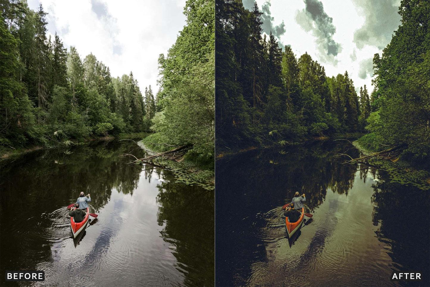 Deep Green Nature Lightroom Presets Pack