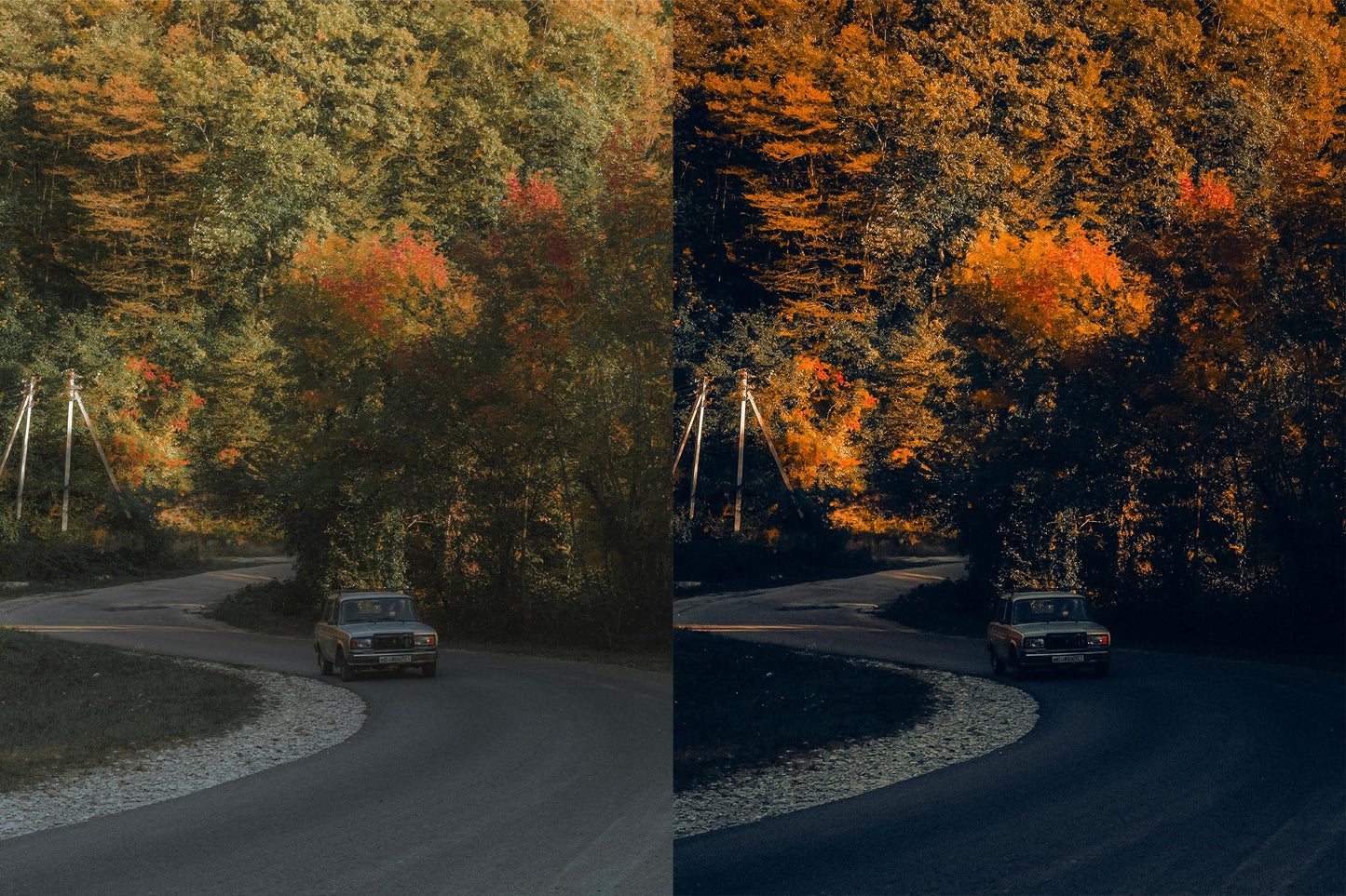 Cinematic Autumn Fall Lightroom Presets