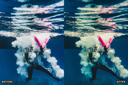 Scuba Diving Lightroom Presets Pack