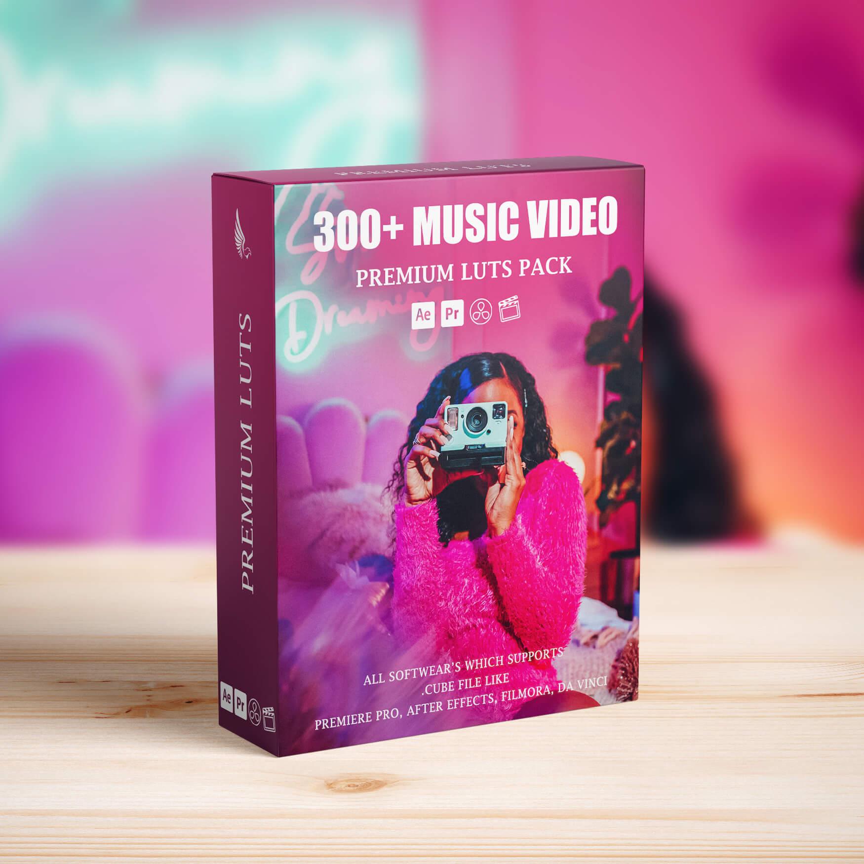 300+ Music Video Color Grading LUTs Pack - Music Video LUTs Bundle - by AAA Presets