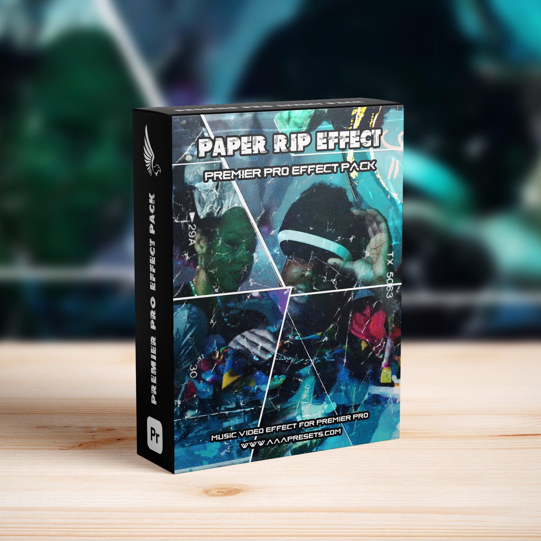 4 Paper Rip Effect In Premiere Pro - Premiere Pro Transitions - by AAA Presets