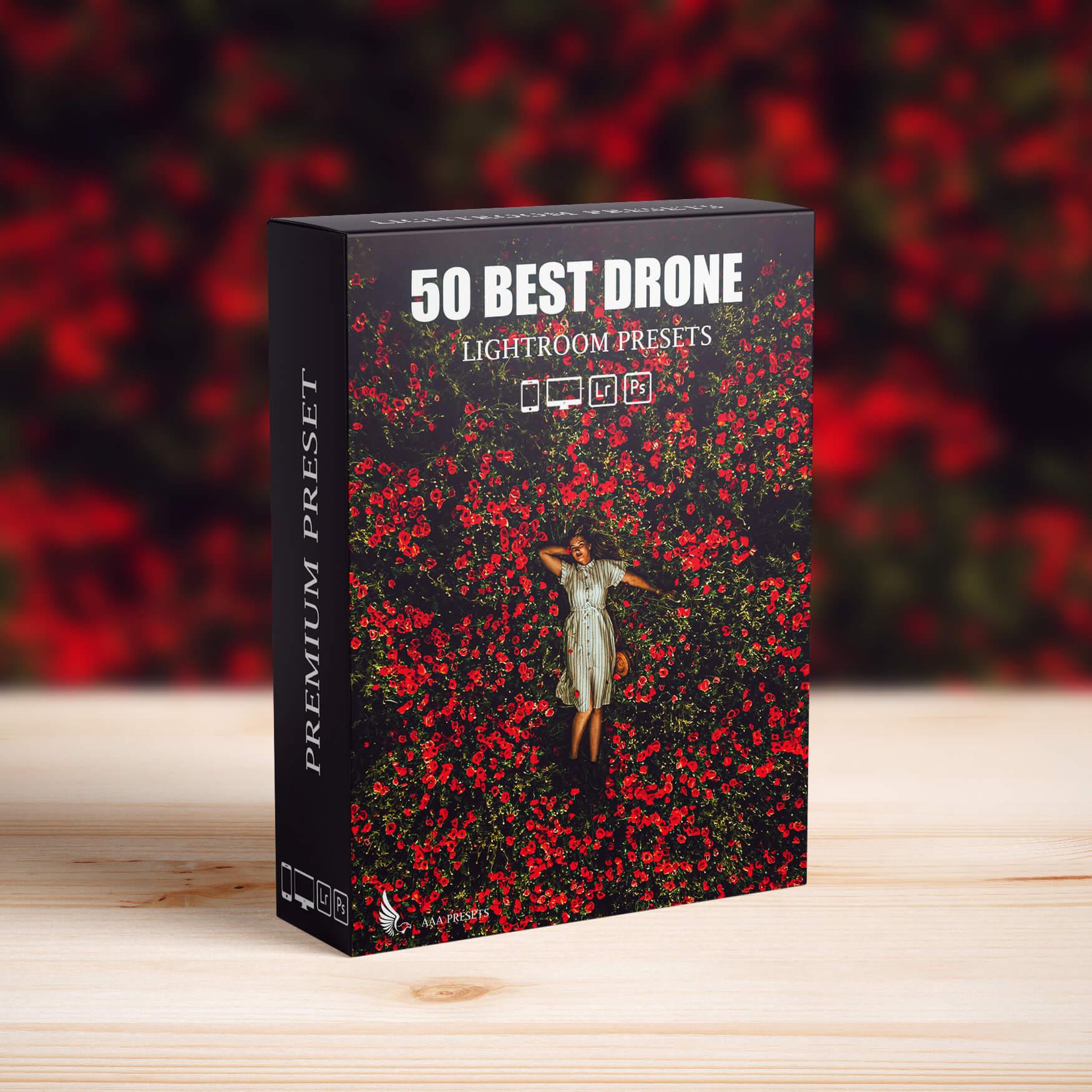 50 Aerial & Drone Photography Lightroom Presets - Drone Lightroom Presets - by AAA Presets