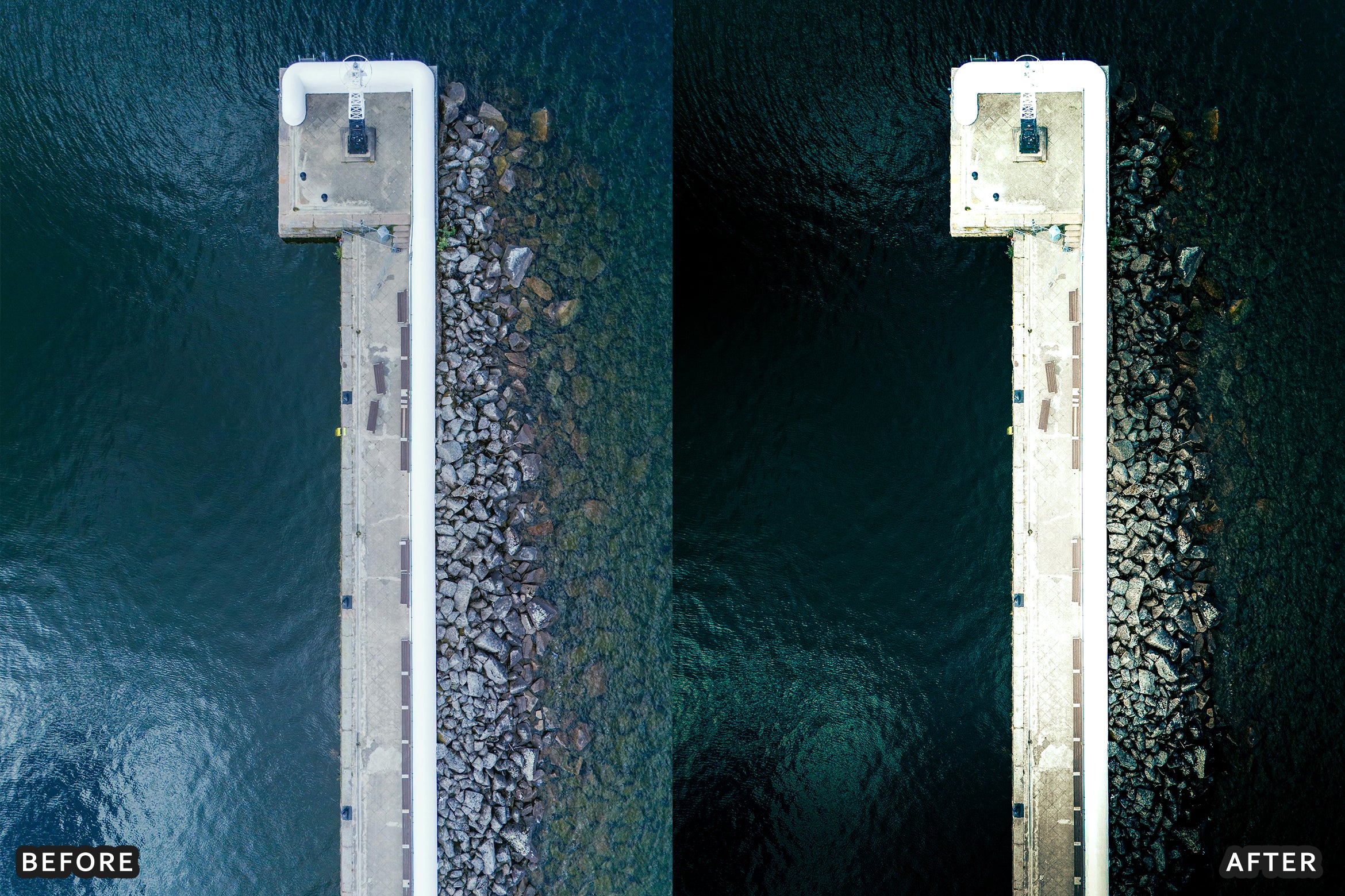 50+ AI-Optimized Cinematic Drone Lightroom Presets Bundle