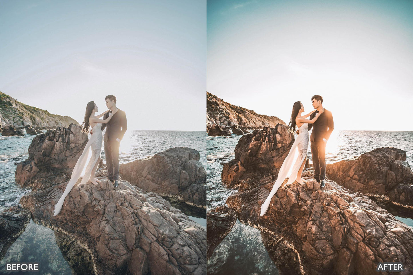 50 Gorgeous Lightroom Presets for Wedding Photography - adobe lightroom presets, Blogger presets, Cinematic Presets, instagram presets, lightroom presets, Minimalist presets, moody presets, Portrait presets, presets before and after, professional lightroom presets, Wedding Lightroom Presets Bundle - aaapresets.com