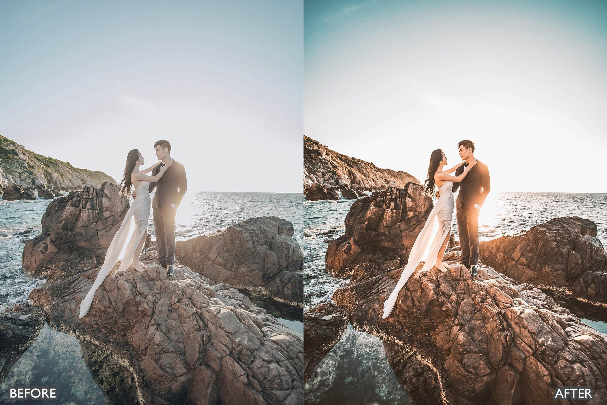50 Must-Have Lightroom Presets for Wedding Photography - adobe lightroom presets, Blogger presets, Cinematic Presets, instagram presets, lightroom presets, Minimalist presets, moody presets, Portrait presets, presets before and after, professional lightroom presets, Wedding Lightroom Presets Bundle - aaapresets.com