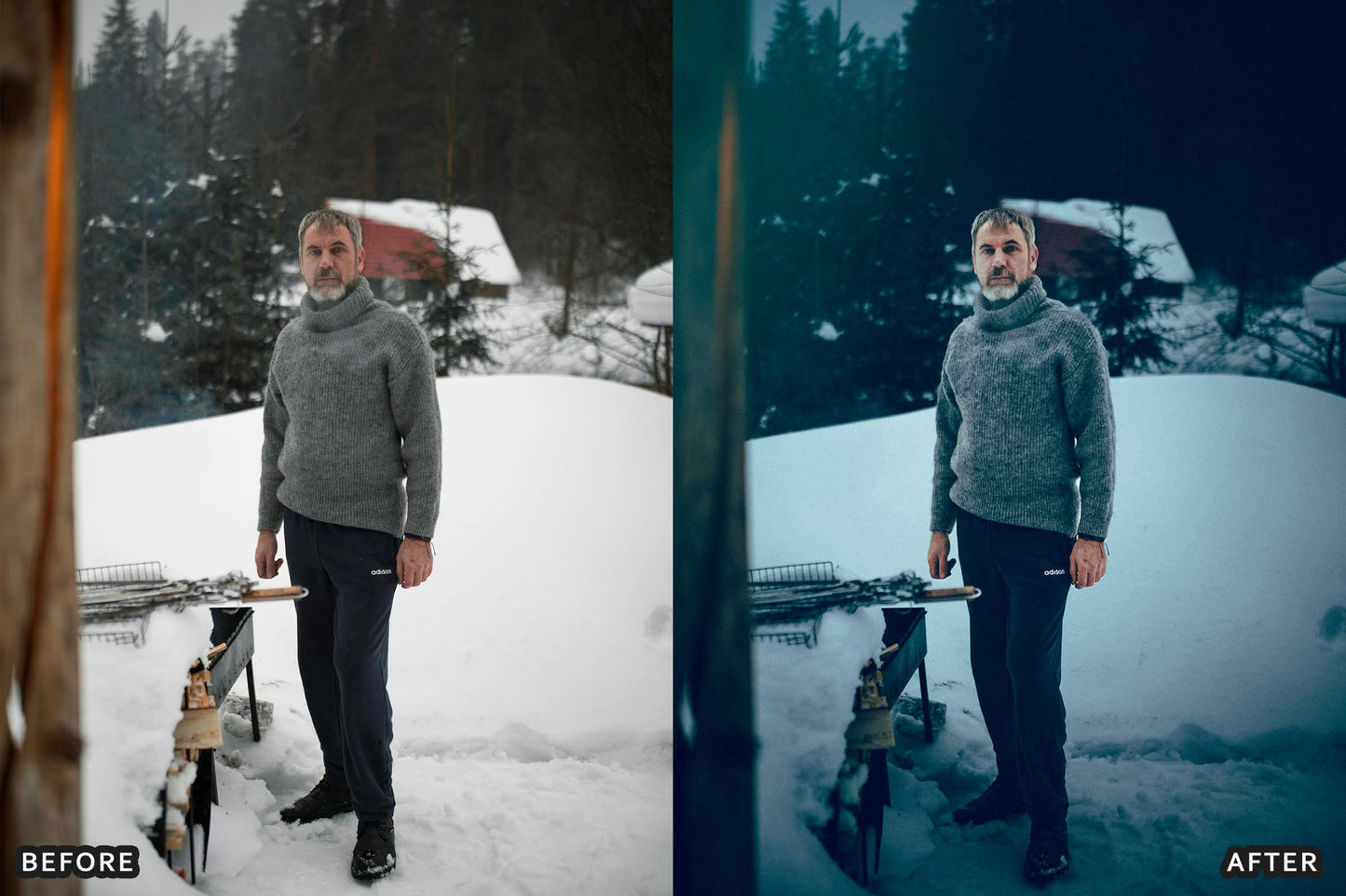 AI-Optimized Cinematic Winter Lightroom Presets