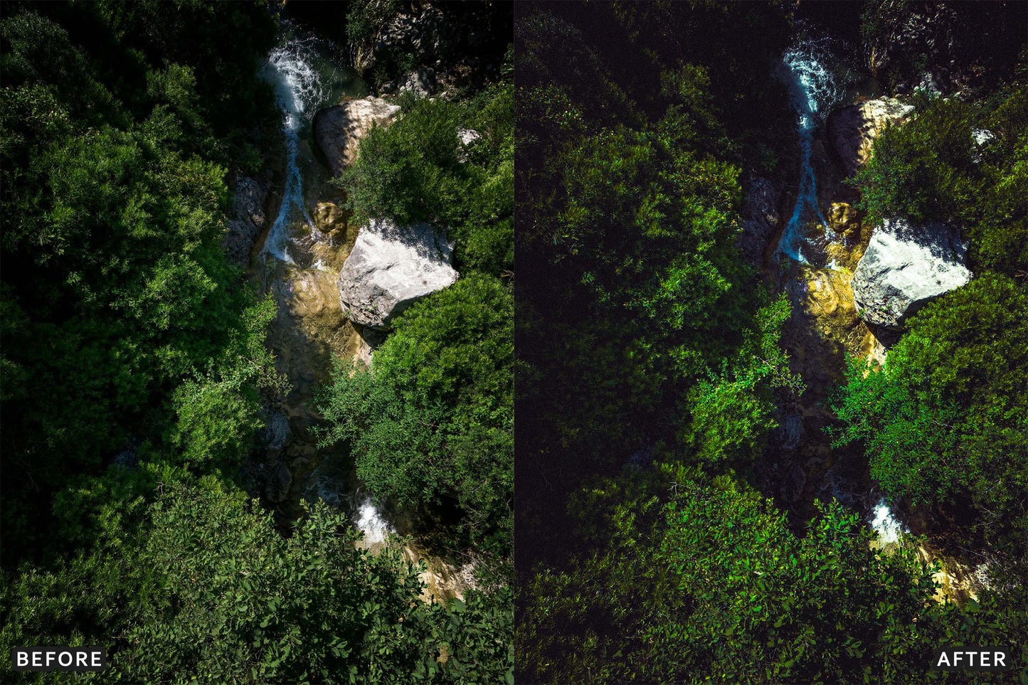 Cinematic Drone Aerial Lightroom Presets