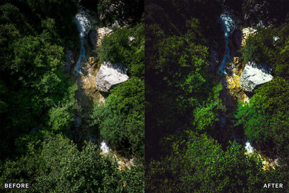 Cinematic Drone Aerial Lightroom Presets