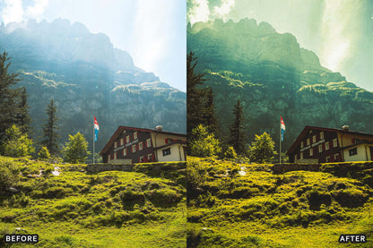 Landscape Cinematic Lightroom Presets Pack